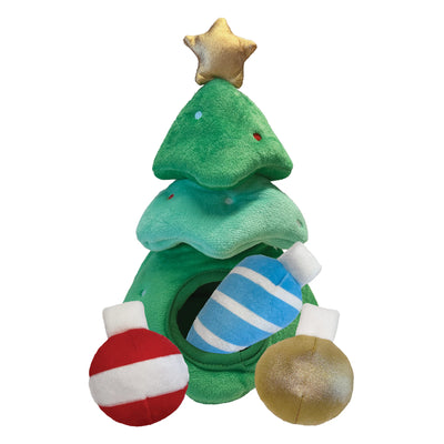 foufouBRANDS™ HOLIDAY Hide 'n Seek Xmas Tree Burrow Toy