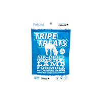 PetKind® Green Lamb Tripe Treats Natural Dog Treats 6oz