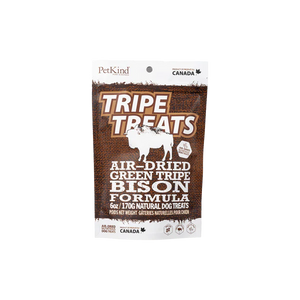 PetKind® Green Bison Tripe Treats Natural Dog Treats 6oz