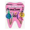 Chewmate Oral Care Floss & Treat Toothbrush Toy for Cats (2-Pack)