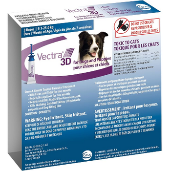 Vectra® 3D for Dogs 9.1kg to 25kg