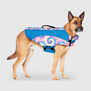 Canada Pooch Wave Rider Life Vest Tie Die