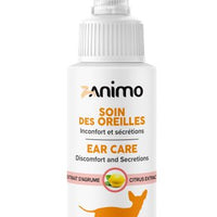 Zanimo Ear Care, Discomfort And Secretions, For Dogs - Citrus Extract 125ml (NEW)
