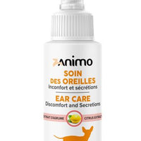 Zanimo Ear Care, Discomfort And Secretions, For Dogs - Citrus Extract 60ml (NEW)