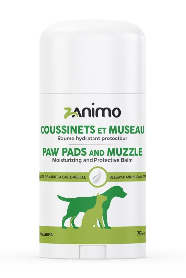 Zanimo Paw Pads And Muzzle Balm - Moisturizing & Protective, For Dogs And Cats 75ml (NEW)