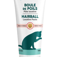 Zanimo Hairball, Natural Laxative Paste - Barley Malt, For Cats 115g (NEW)