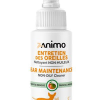 Zanimo Ear Maintenance, Non-Oily Cleaner, For Dogs And Cats - Papaya & Mango 60ml (NEW)