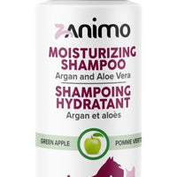 Zanimo Moisturizing Shampoo, Argan And Aloe, For Dogs And Cats - Green Apple