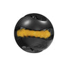 Zeus Chewchasers Rubber Treat Ball - Black - 7.5 cm diam. (3 in)