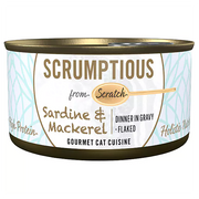 SCRUMPTIOUS FROM SCRATCH Sardines & Mackeral Cat food 79g