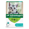 Advantix II kitten (less than 2.3 kg)