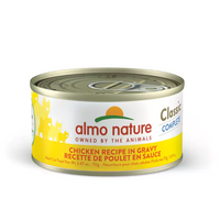 Almo Nature (1460) Classic Complete Chicken Recipe in Gravy Cat Can 70g (2.47 oz)