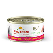Almo Nature (1021H) HQS Natural Chicken and Liver in Broth Cat Can 2.47 oz (70g)