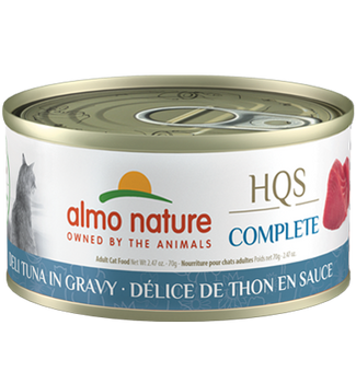HQS Complete Deli Tuna Recipe in Gravy 2.47 oz (70g)