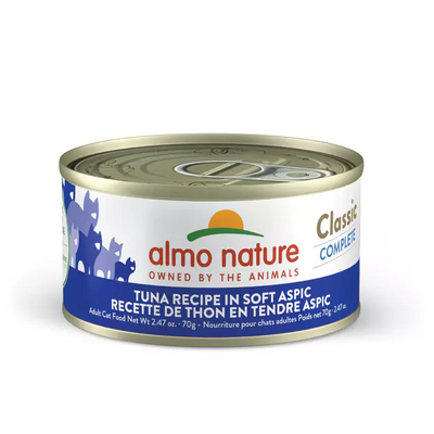 Almo Nature (1451) Classic Complete Tuna Recipe in Soft Aspic Cat Can 70g (2.47 oz)