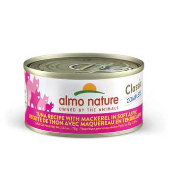 Almo Nature (1452)Classic Complete Tuna w/ Mackerel in Aspic Cat Can 70g (2.47 oz)