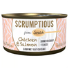 SCRUMPTIOUS FROM SCRATCH Chicken & Salmon Cat food 79g