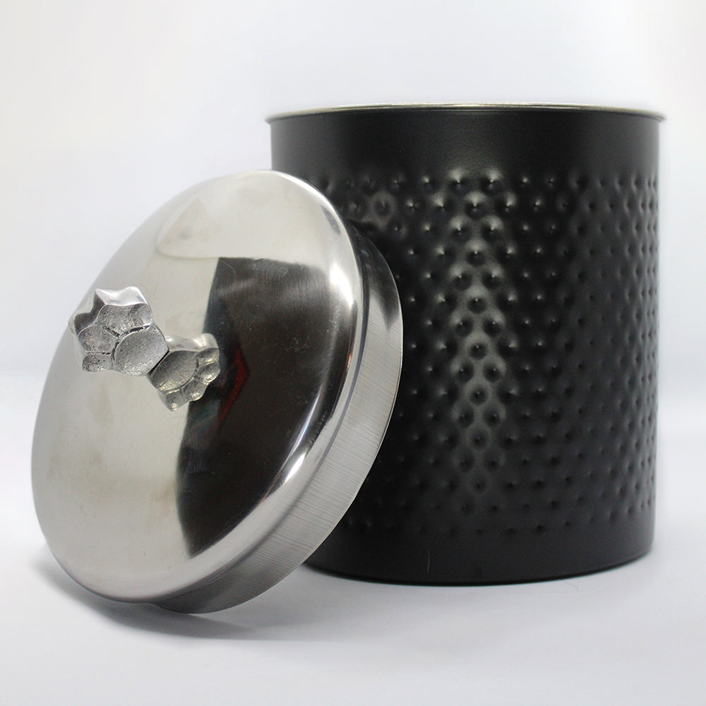 Baxter & Bella™ Premium Treat Jar - Stainless Steel with Handle