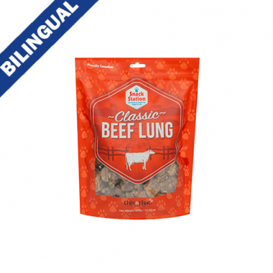 This & That® Snack Station Beef Lung Treat for Dogs 350 gr