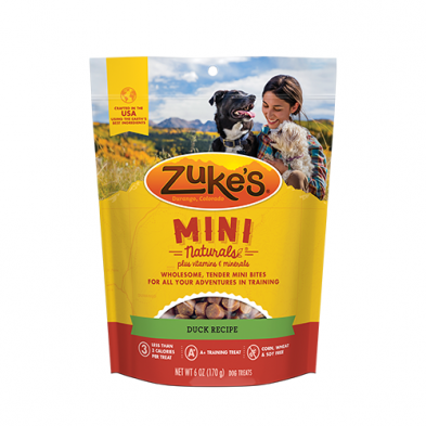 Zuke's® Mini Naturals® Duck Recipe Dog Treat 6 oz