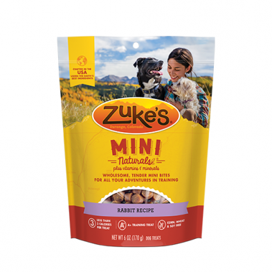 Zuke's® Mini Naturals® Rabbit Recipe Dog Treat 6 oz