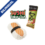 Spot® Sushi Take Out Assorted Cat Toy 2 Pack (NEW)