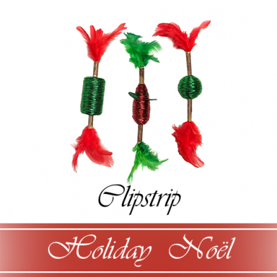 Spot® Holiday Clipstrip Silver Vine 10" Stick Cat Toy