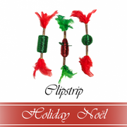 Spot® Holiday Clipstrip Silver Vine 10" Stick Cat Toy
