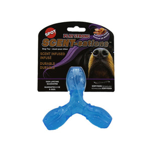 Spot® Scent-Sations Bacon Flavored Tri 5" Dog Toy