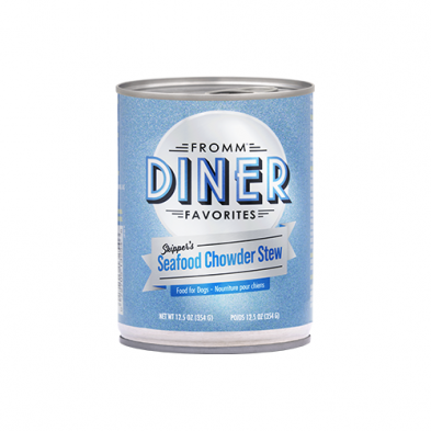 Fromm® Diner Favorites Skipper's Seafood Chowder Stew Wet Dog Food 12.5oz