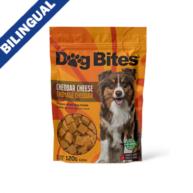 Dog Bites® Freeze Dried Cheddar Cheese Dog Treat 120g (NEW)