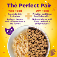 Wellness® Appetizing Entrées™ Shredded Chicken Recipe in Sauce Wet Cat Food 1.4oz (NEW)