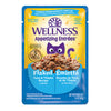 Wellness® Appetizing Entrées™ Flaked Tuna & Tilapia Recipe in Broth Wet Cat Food 1.4oz (NEW)