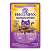 Wellness® Appetizing Entrées™ Flaked Tuna & Cod Recipe in Broth Wet Cat Food 1.4oz (NEW)