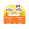 Wellness® Complete Health™ Purrfect Duos™ Chicken Entrée Pâté Wet Cat Food 2.64 oz