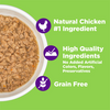 Wellness® Complete Health™ Purrfect Duos™ Chicken & Turkey Liver Dinner Cuts in Gravy Wet Cat Food 2.64 oz