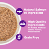 Wellness® Complete Health™ Purrfect Duos™ Salmon & Shrimp Dinner Cuts in Gravy Wet Cat Food 2.64 oz