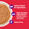 Wellness® Complete Health™ Purrfect Duos™ Beef & Chicken Dinner Cuts in Gravy Wet Cat Food 2.64 oz