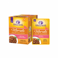 Wellness® Healthy Indulgence® Morsels Tuna Wet Cat Food 12 x 3 oz (8% case discount)