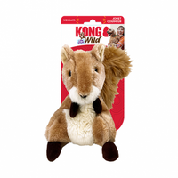 Kong® Wild Low Stuff Squirrel Medium Dog Toy (NEW)