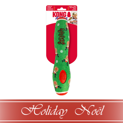 KONG® HOLIDAY AirDog® Squeaker Stick Large Dog Toy