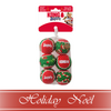 Kong® HOLIDAY SqueakAir® Balls Dog Toy (6ct)