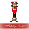 Kong® HOLIDAY Shakers™ Luvs Reindeer Medium Dog Toy (NEW)