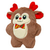 Kong® HOLIDAY Snuzzles Bow Tie Reindeer Dog Toy (NEW)