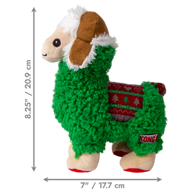 Kong® HOLIDAY Sherps™ Llama Medium Dog Toy