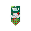 Kong® HOLIDAY Crackles Santa Kitty Argyle Cat Toy (NEW)