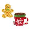Kong® HOLIDAY Scrattles Gingerbread Man & Cocoa Cat Toy (2ct)
