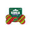 Kong® AirDog® Squeaker Bone Stripe Small Dog Toy (NEW)