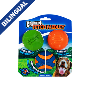 Chuckit!® Fetch Medley II Ball Dog Toy