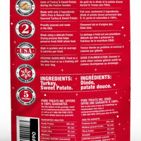 PureBites® HOLIDAY Turkey & Sweet Potato Freeze-Dried Dog Treat 71 gm